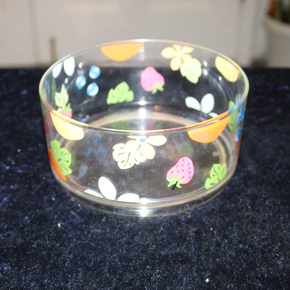 Vintage Plastic Serving Bowl